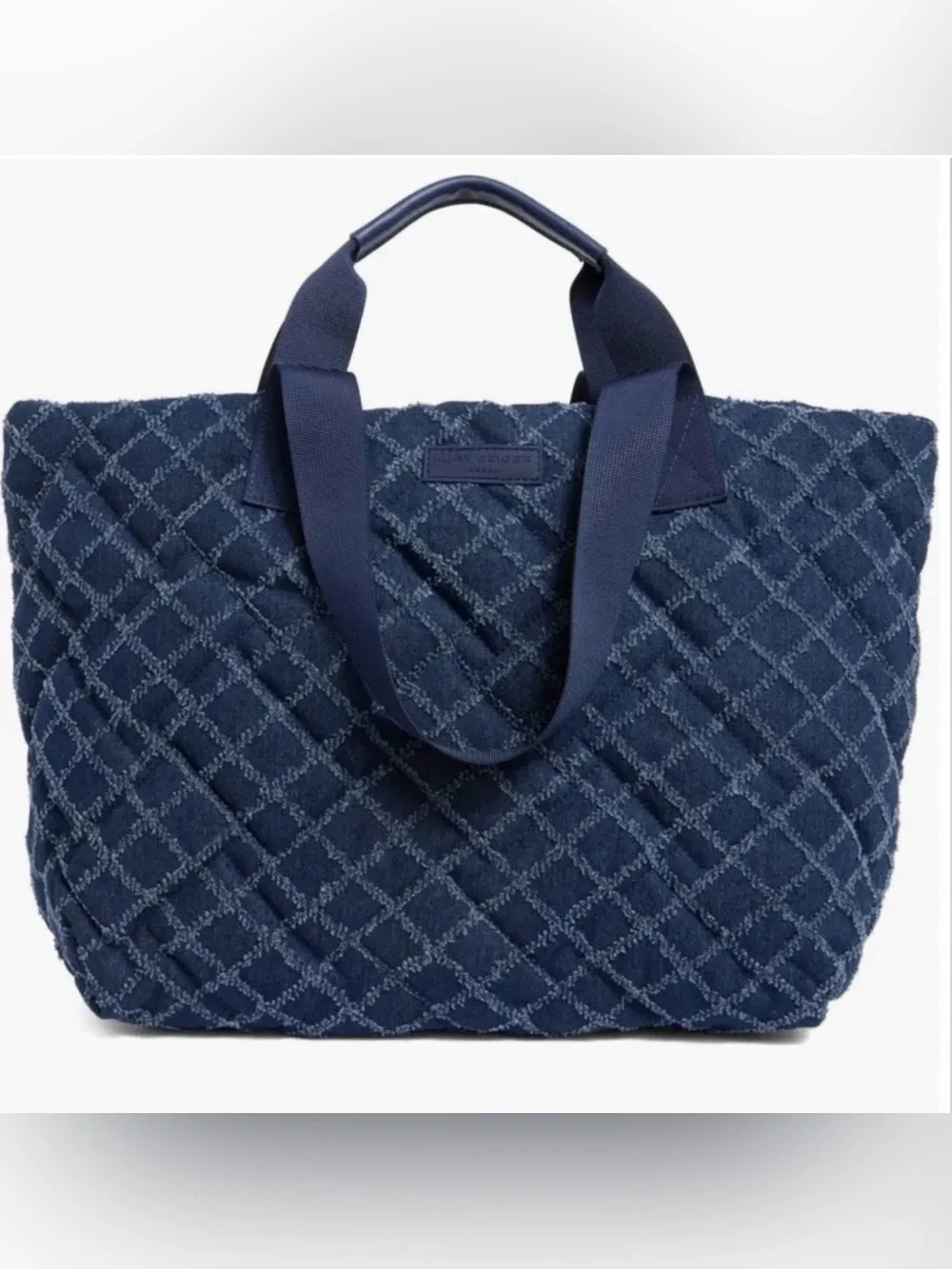 Kurt Geiger London Denim Shopper Tote NWT